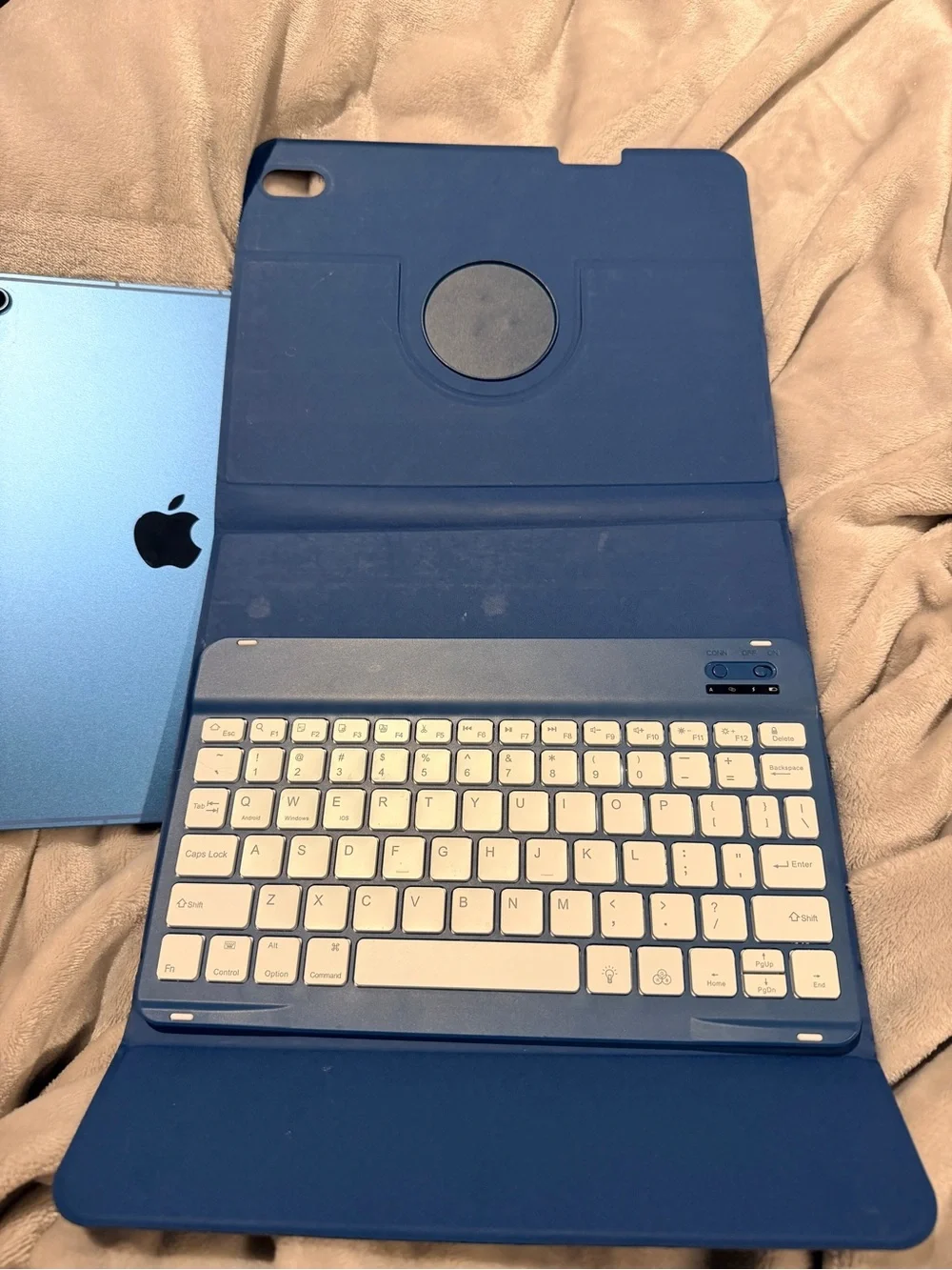 Apple tablet featuring
